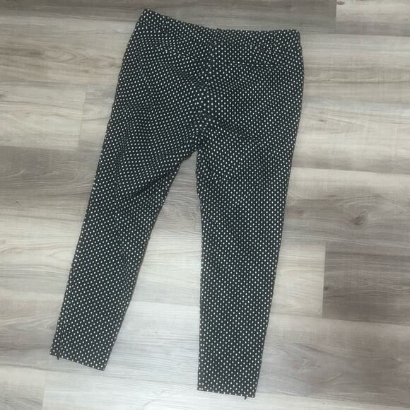 Ricki's Black and White Polka Dot Ankle Pants Sz 8 - Picture 9 of 9